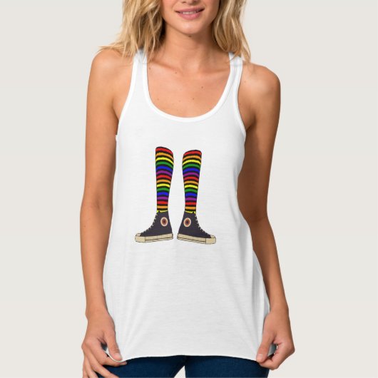LGBT Socks Tanktop (Voorkant)