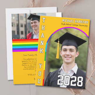 LGBT-studentstrots Regenboog Geel Bedankt Afstudee