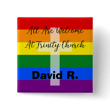 LGBT Supportive Christelijke knoop met Kruis