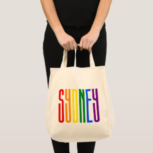 LGBT Sydney Gay Pride Rainbow LGBTQ-ondersteuning Tote Bag