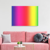 LGBT-symbool voor sociale beweging Canvas Afdruk (Insitu (Woonkamer))