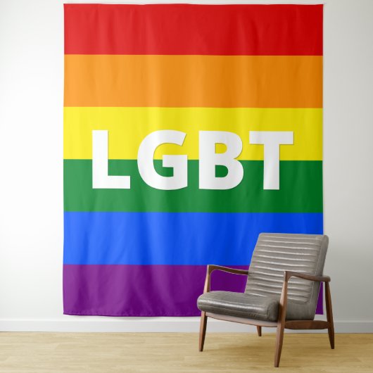 LGBT Tapestry Wandkleed (In situ)