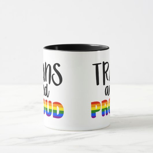 LGBT Trans and Proud Mug (Centre)