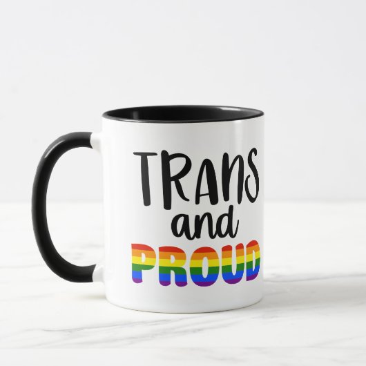 LGBT Trans and Proud Mug Mok (Links)