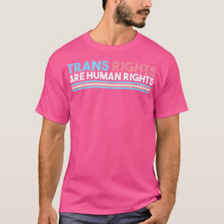 LGBT Transgender Flag - Trans Rights zijn mensenre T-shirt
