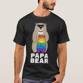 Lgbt Trots Papa Beer Trots Beer Vader Lgbt Trotskl T-shirt