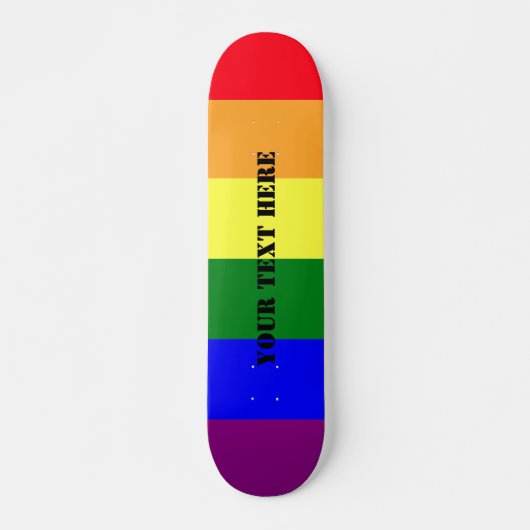 LGBT-trots Skateboard (Voorkant)