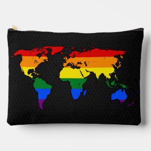 LGBT trots wereldkaart  Etui