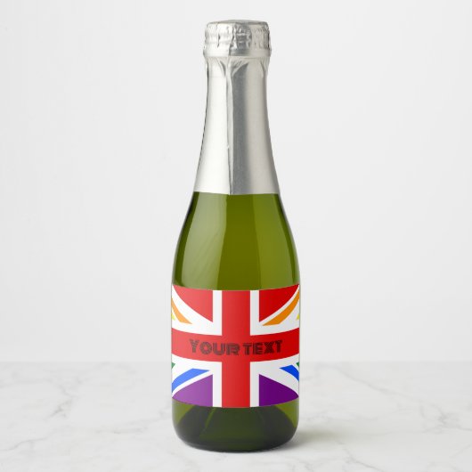 LGBT UK SPARKLING WIJNETIKET (Voorkant)