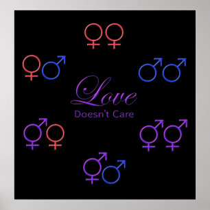 LGBT Unity Art Poster