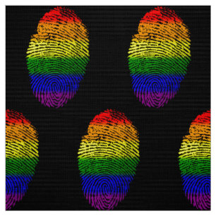LGBT-vingerafdruk Stof