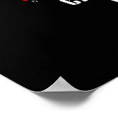 LGBT-vlag (Basic) op pH-schaal Poster (Hoek)