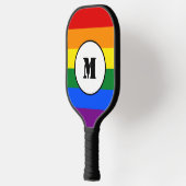 LGBT vlag Drawstring Backpack Pickleball Paddle (Links)