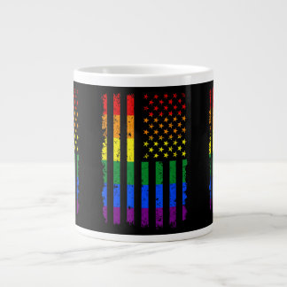 LGBT-vlag Gay Pride-maand Transgender Extra Grote Beker