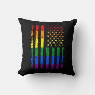 LGBT-vlag Gay Pride-maand Transgender Kussen