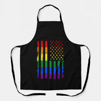 LGBT-vlag Gay Pride-maand Transgender Schort