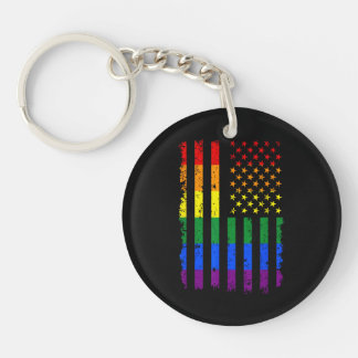 LGBT-vlag Gay Pride-maand Transgender Sleutelhanger