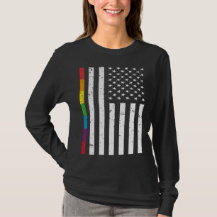 LGBT-vlag LGBT Gay transgender trots T-shirt