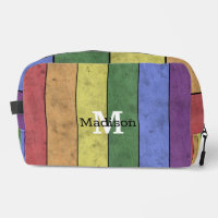 LGBT-vlag: ongeremde regenboogmonogram