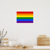 LGBT-vlag Poster (Keuken)