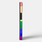 LGBT-vlag regenboog lijnen geometrisch gaas patroo Case-Mate iPhone Case (Achterkant / Rechts)
