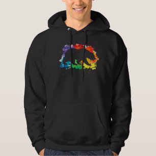 LGBT-vlaggeluiden tonen aan dat ik in kopie ben Hoodie