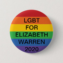 LGBT voor Elizabeth Warren President 2020 Button