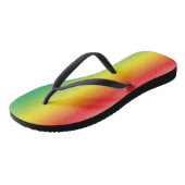 lgbt voor regenboogkleuren teenslippers (Schuin)