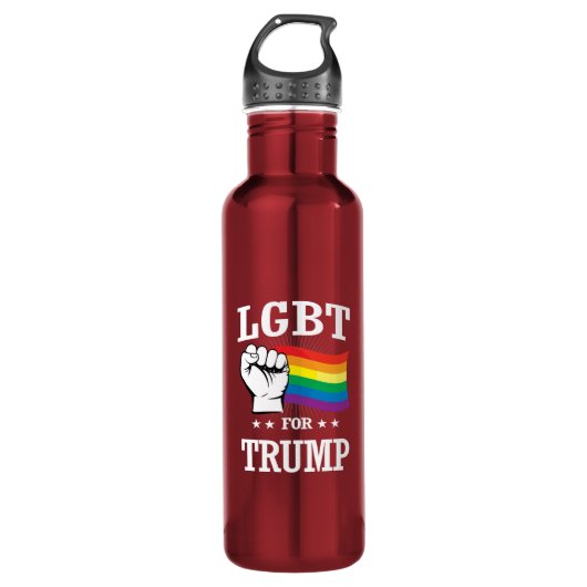LGBT VOOR TRUMP WATERFLES  (Voorkant)