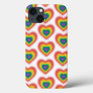 LGBT WAZIG HART iPhone 13 HOESJE
