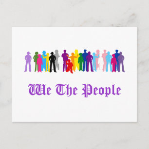 LGBT We The People conçoit Carte Postale