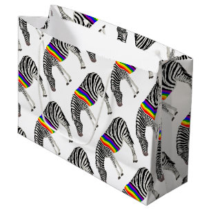 LGBT-Zebra Large Cadeautasje