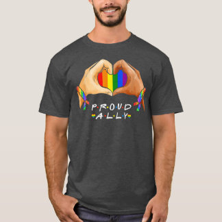 LGBTQ Ally Gay Pride Mannen Vrouwen T-shirt