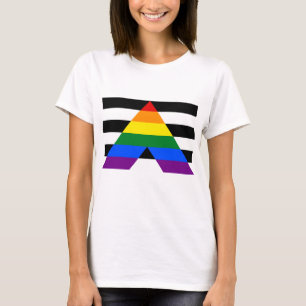 LGBTQ Ally, Steun uw vrienden en familie T-shirt