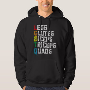 LGBTQ Benen Billen Biceps Triceps Dijen Grappige G Hoodie
