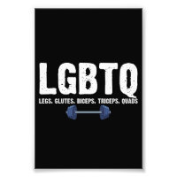 LGBTQ Benen Billen Biceps Triceps Quadriceps Gymli