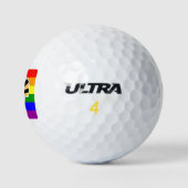 LGBTQ Black Ally Golfballen (Logo)