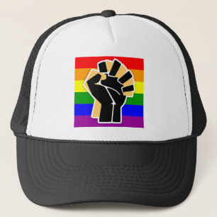 LGBTQ Black Ally Trucker Pet