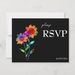 🌈 LGBTQ Budget Bloemen & Trots RSVP Kaartje