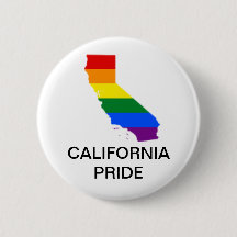 LGBTQ CALIFORNIA PRIDE BUTTON