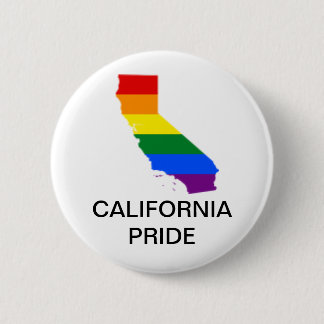 LGBTQ CALIFORNIA PRIDE BUTTON