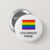 LGBTQ COLORADO PRIDE BUTTON (Voorkant /achterkant)