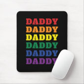 LGBTQ Dad Gay Pride Dad Vaderdag Muismat (Met muis)