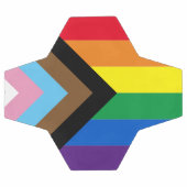 Lgbtq Drapeau gay pride de diversité de l'arc-en-c (Plat)