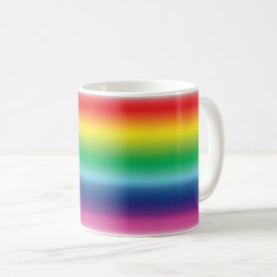 LGBTQ égalité rainbow pride couleurs - tasse de ca