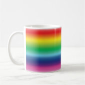LGBTQ égalité rainbow pride couleurs - tasse de ca (Gauche)
