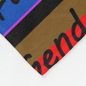 LGBTQ+ Favoriete Persoon Fleece Deken (Hoek)