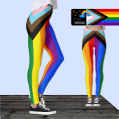 LGBTQ & Fierté Leggings - Arc-en-ciel drapeau de p