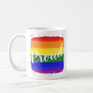 LGBTQ Flag Fierté café Mug