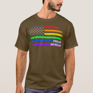 LGBTQ fors schoonbroer Gay Pride LGBT Ally Rai T-shirt